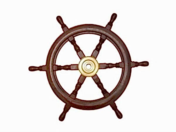 Ahşap Dümen Simidi 457mm