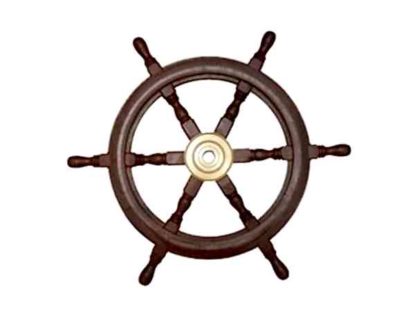 Ahşap Dümen Simidi 508mm