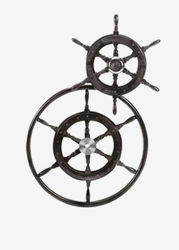 Ahşap Dümen Simidi 508mm