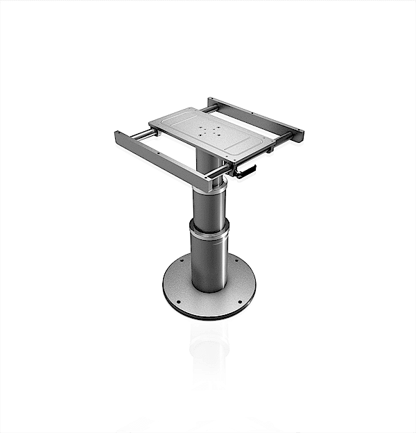 Barka Elekrikli, Kayar Plakalı Masa Ayağı. 12V. 2 Kademe-700mm