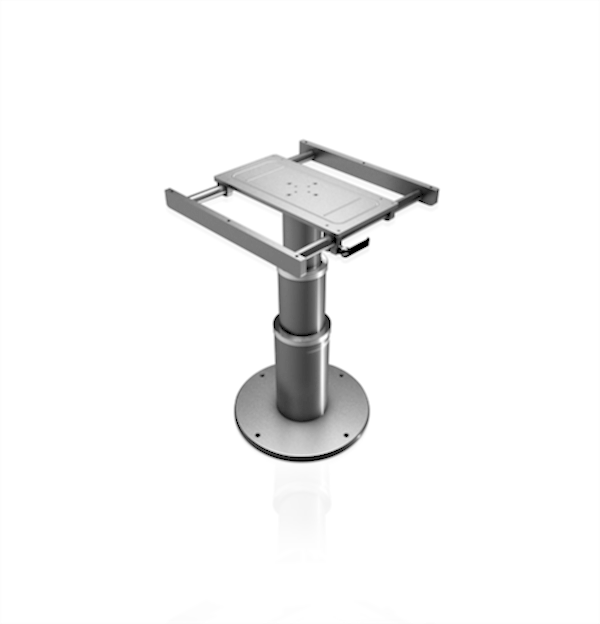 Barka Elekrikli, Kayar Plakalı Masa Ayağı. 24V. 2 Kademe-700mm