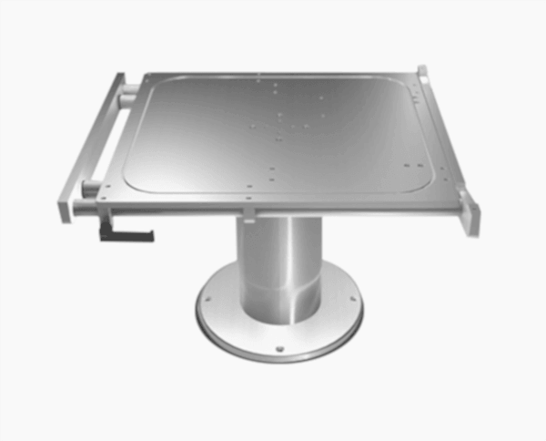 Barka Elektrikli, Kayar Plakalı Masa Ayağı 24V. 2 Kademe - 700mm