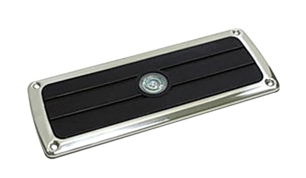 Ledli Amber rengi Basamak plakası 86x222 mm