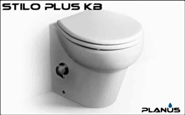 Stilo Plus 24V Beyaz Kısa Taş Taharet Kitli Tuvalet