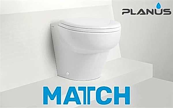 Match 12V Beyaz Kısa Taş. Thr. Kitli Tuvalet