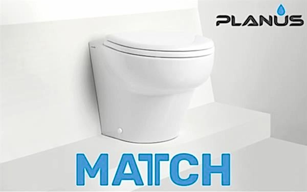 Match Cut 24V Beyaz Kısa Taş Thr. Kitli Tuvalet