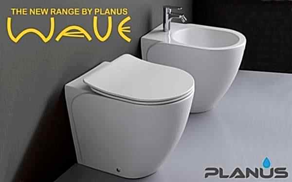 Wave 24V Beyaz Taş Tuvalet