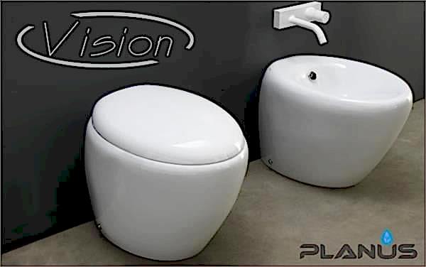 Vision Beyaz Tuvalet 24V