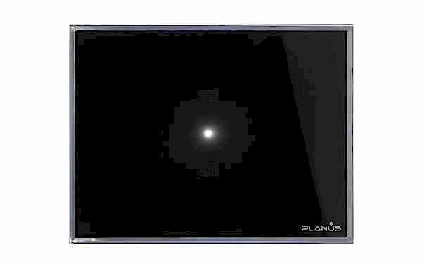 Planus Siyah Full Glass Touch Panel 2 Butonlu