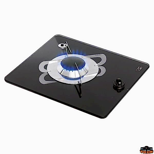 CAN PV1320 Tekli Cam Yüzeyli Kare Gömme Ocak