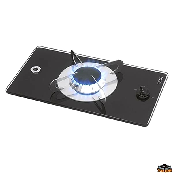 CAN PV1350 Tekli Cam Yüzeyli Dikdörtgen Gömme Ocak