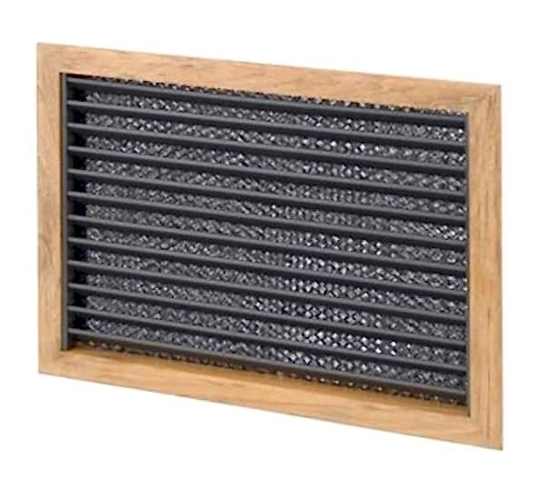 Hava emiş ızgarası. Tik 356X178mm