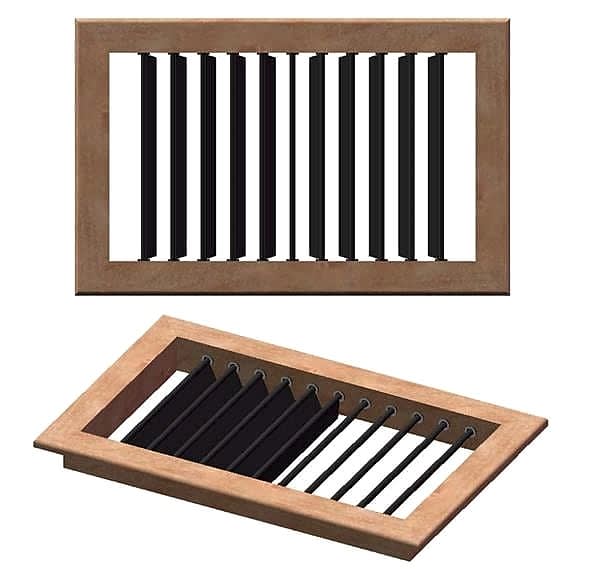 Hava çıkış ızgarası. Maun iki yönlü 356X152mm