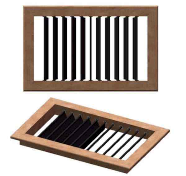 Hava çıkış ızgarası. Kiraz İki Yönlü 152X102mm