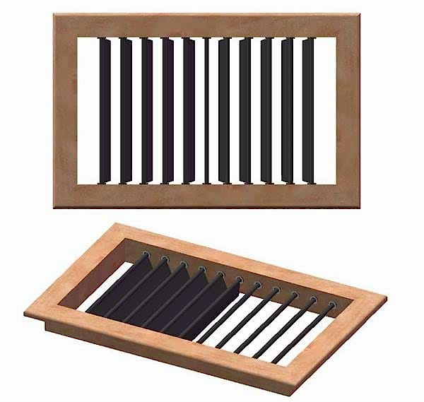 Hava çıkış ızgarası. Kiraz iki yönlü 305X152mm