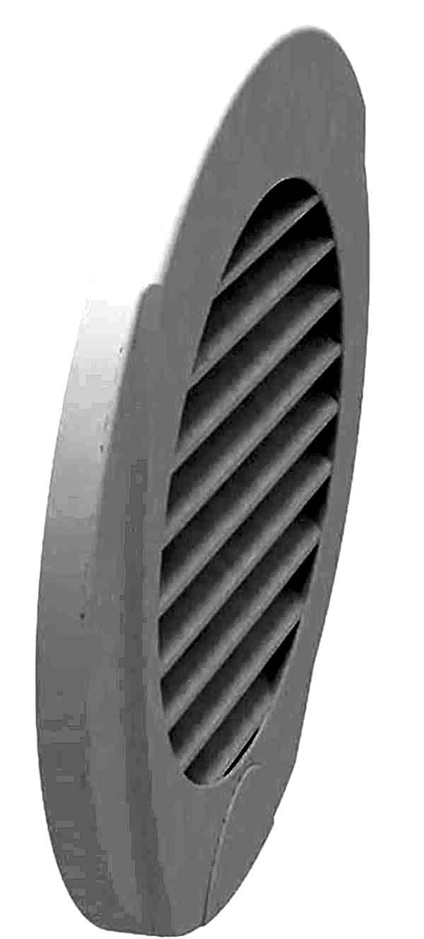 KABİN ÇIKIŞ MENFEZİ PLASTİK BEYAZ. Ø102mm