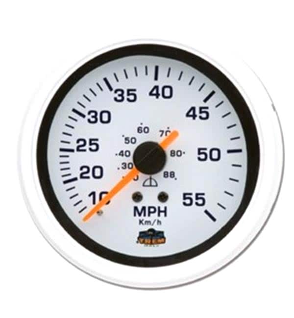 Trem sürat göstergesi 10-55MPH BEYAZ