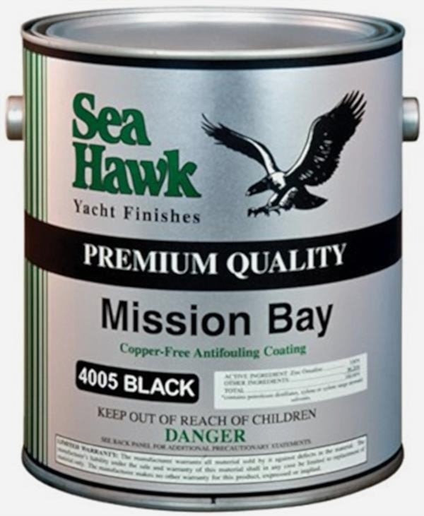 Sea Hawk Mission Bay Yumuşak Zehirli Boya 3.785 L Kırmızı