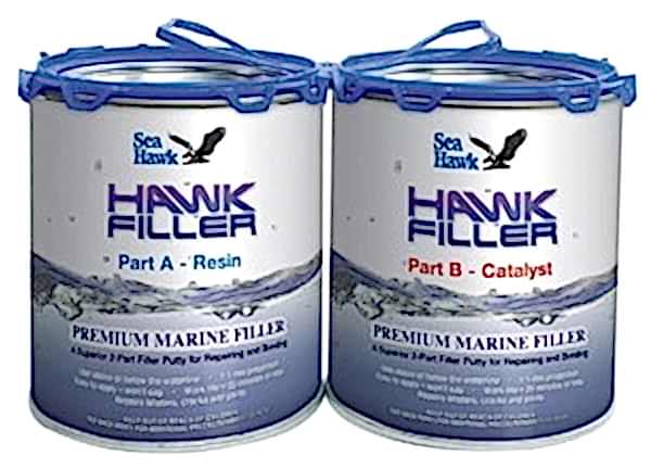 Sea Hawk Filler Epoksi Macun Half Gallon Kit (1.9 Lt)