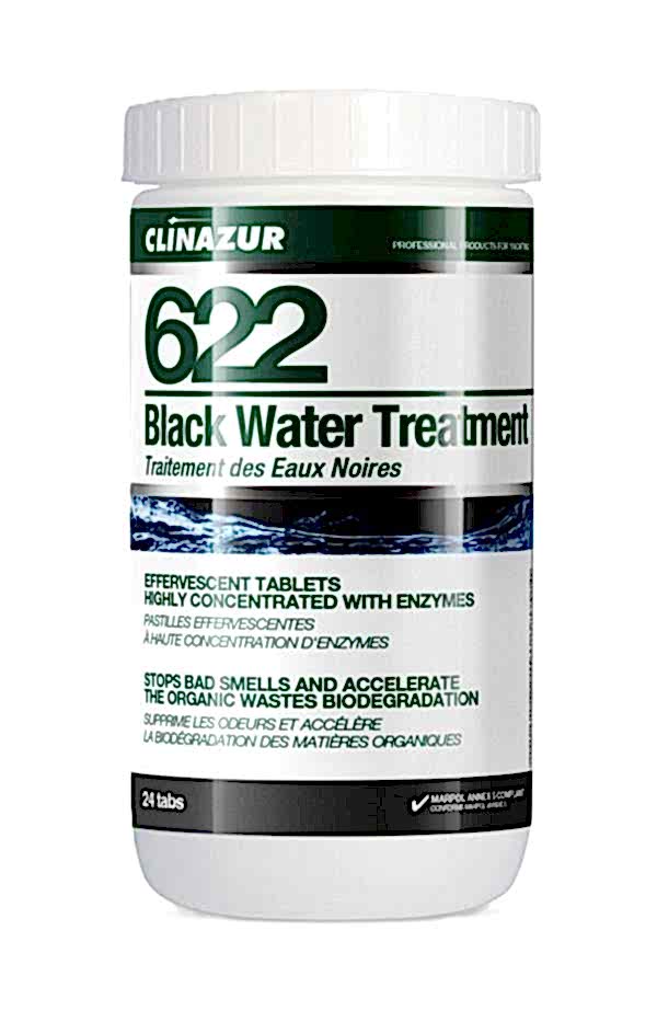Clin Azur -622- Pis su tankları için tablet 24 adet