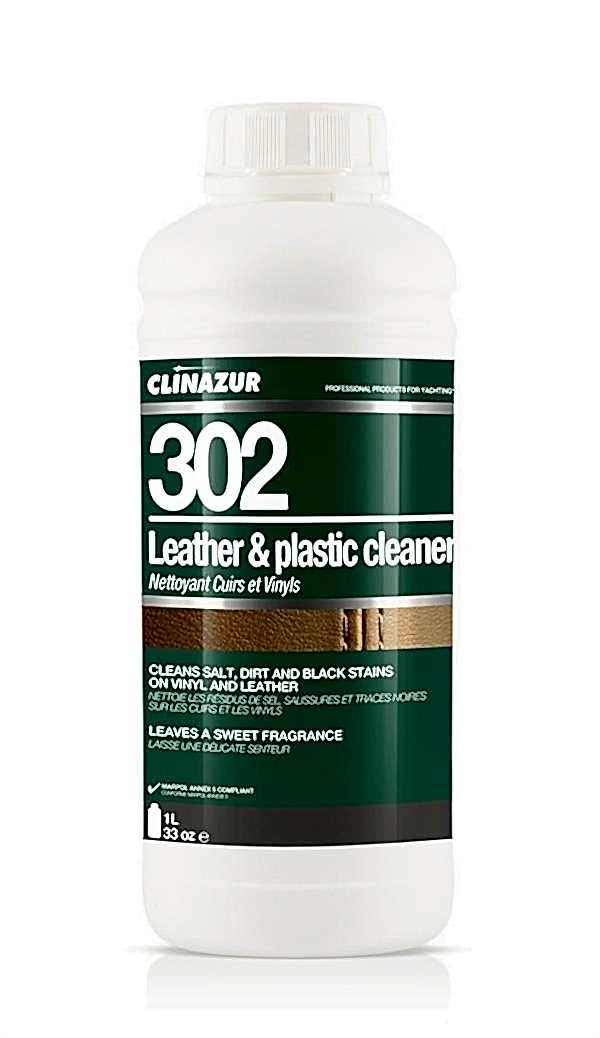 Clin Azur -302- Deri ve Plastik Temizleyici 1 Litre