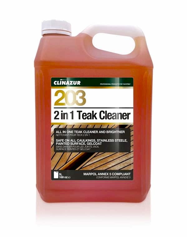 CLIN AZUR -203- 2 IN 1 TİK TEMİZLEYİCİ, 5 LT