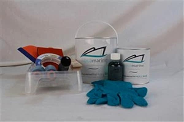 AquaMarine Hull Silikon Bazlı Su altı Koruma Boyası Mavi 6 Lt