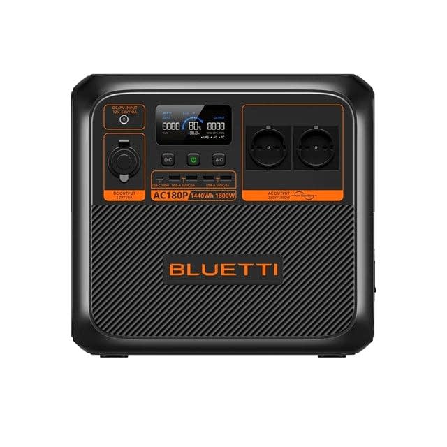 BLUETTI AC180P Taşınabilir Güneş Enerjili Güç İstasyonu | 1800W 1440Wh