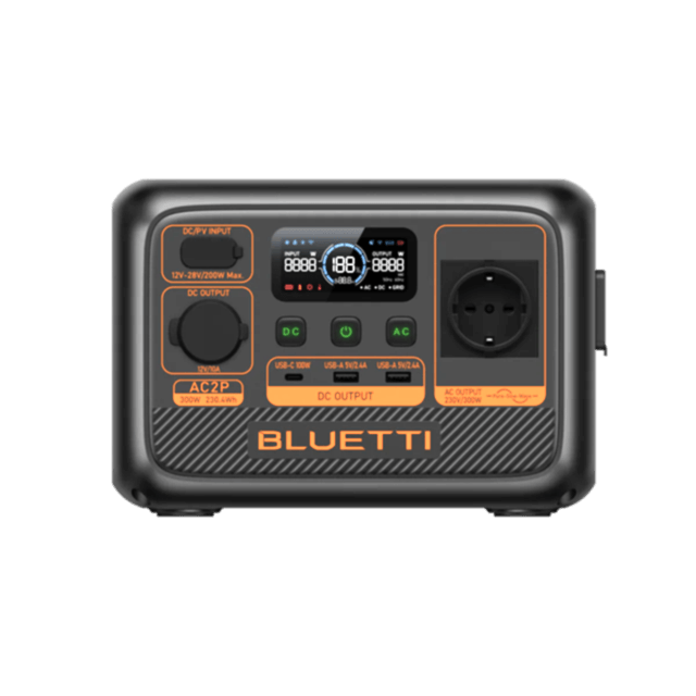 Bluetti AC2P 230.4Wh Kapasiteli Taşınabilir Güç Kaynağı