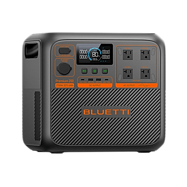 Bluetti Premium 200 V2 UPS 2073.6Wh Kapasiteli Taşınabilir Güç Kaynağı