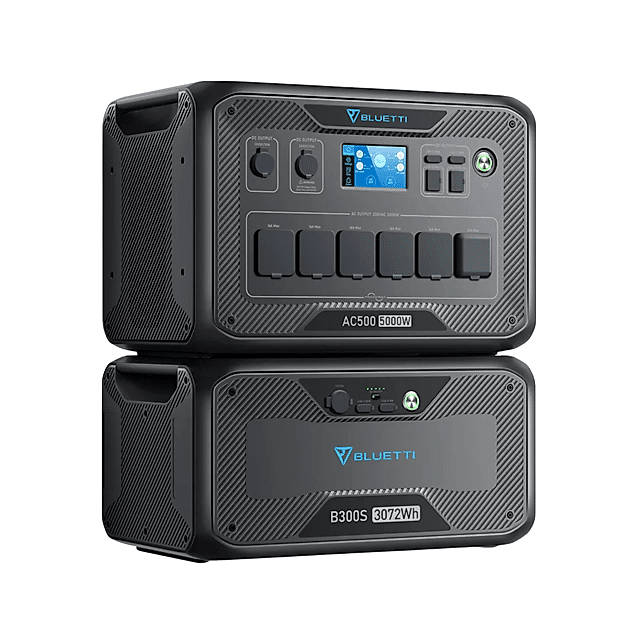 Bluetti AC500 5000W UPS İnverter + B300K 2765Wh Kapasiteli Batarya