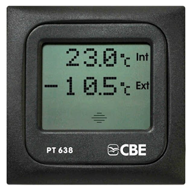 CBE Ortam Gösterge PT638/G (İç ve Dış Derece)