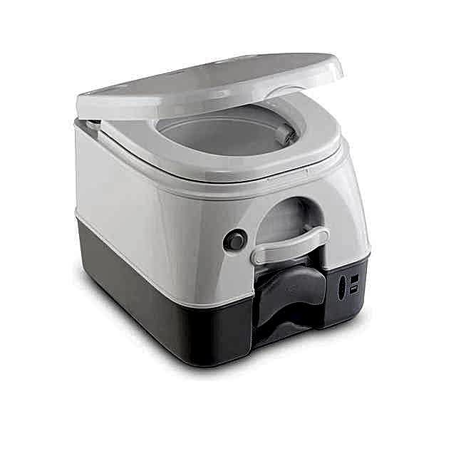 Dometic 972 9.8Lt Kamp. Karavan için Portatif Tuvalet Beyaz / Gri