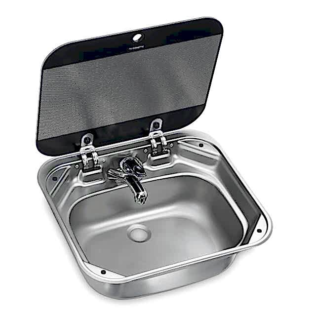 Dometic SNG 4237 Kare Evye Cam Kapaklı 420x370 mm