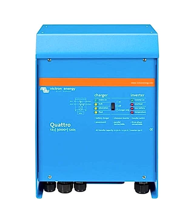 Victron Quattro 12/3000/120-50/50A Şarjlı İnverter