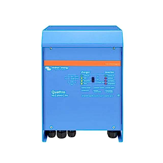 Victron Quattro 24/3000/70-50/50A Şarjlı İnverter