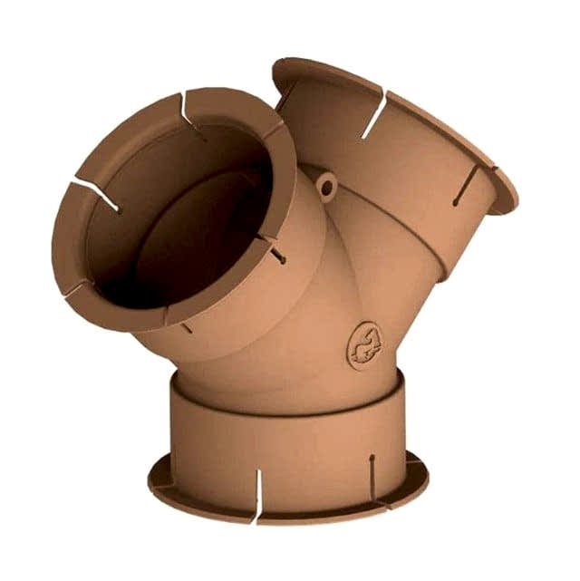 Whale Y Parça 65 mm Havalandırma Kanal Bağlantısı
