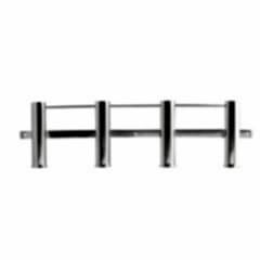 Dörtlü kamış yuvası (yüzey monte), Inox 316, ø42mm L725mm, H197mm