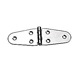 Menteşe, Sağa, Inox 316,  L140mm, W40mm, Kalın. 2mm
