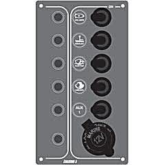 Kontrol Paneli, 5 Sugeçirmez Anahtar Ve Ot. Sigorta, 12V
