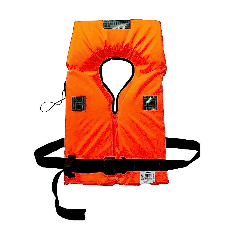 LALIZAS Lifebelt, 100N, w/Plastic Buckle, ISO, Adult, Fluo Orange