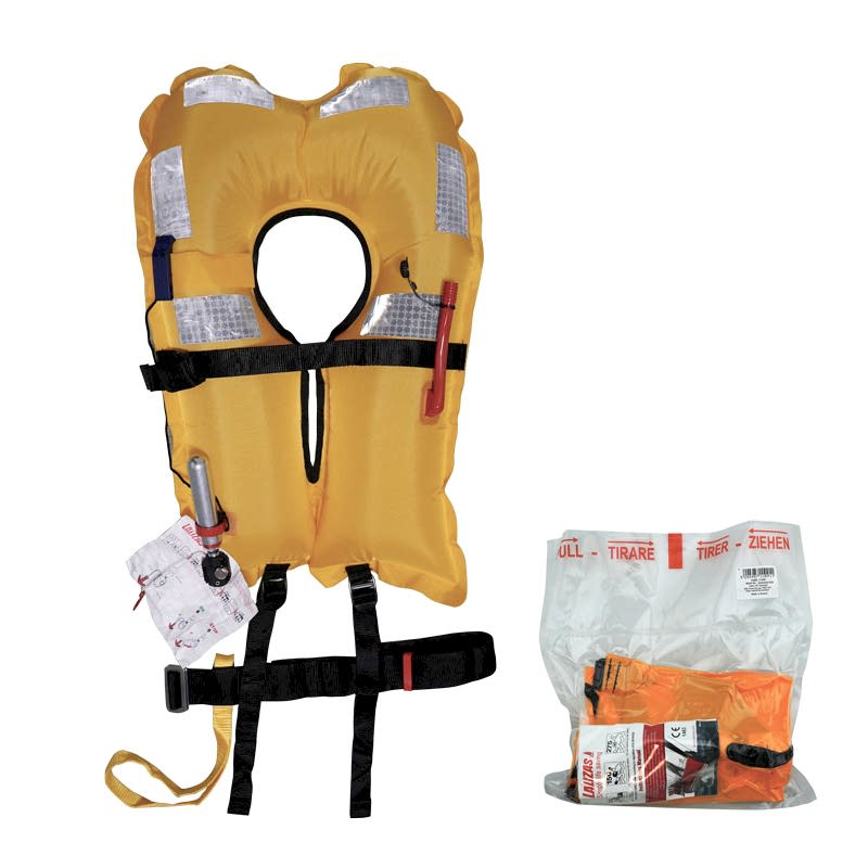 Delta Infl.Lifejacket, Vacuum Packed, Manual, 150N, ISO, Adult