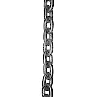 Chain, Hot-Dip Galvanized, DIN5685A, Diam. 7mm, Genovese