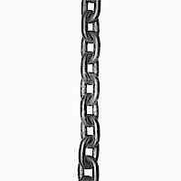 Chain, Hot-Dip Galvanized, DIN5685A, Diam. 10mm, Genovese