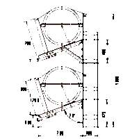 Dikey Beşik/Cradle SOLAS OCEANO için,2-sıra, 6-25(A), 6-35(B)