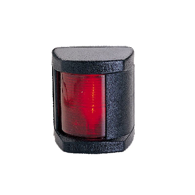 Klasik LED 12 İskele Feneri 112,5°, 12-24V, (Siyah gövde)