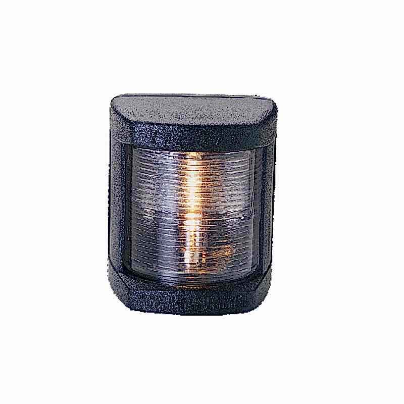 Klasik LED 12 Pupa Feneri 135°, 12-24V, beyaz (Siyah gövde)
