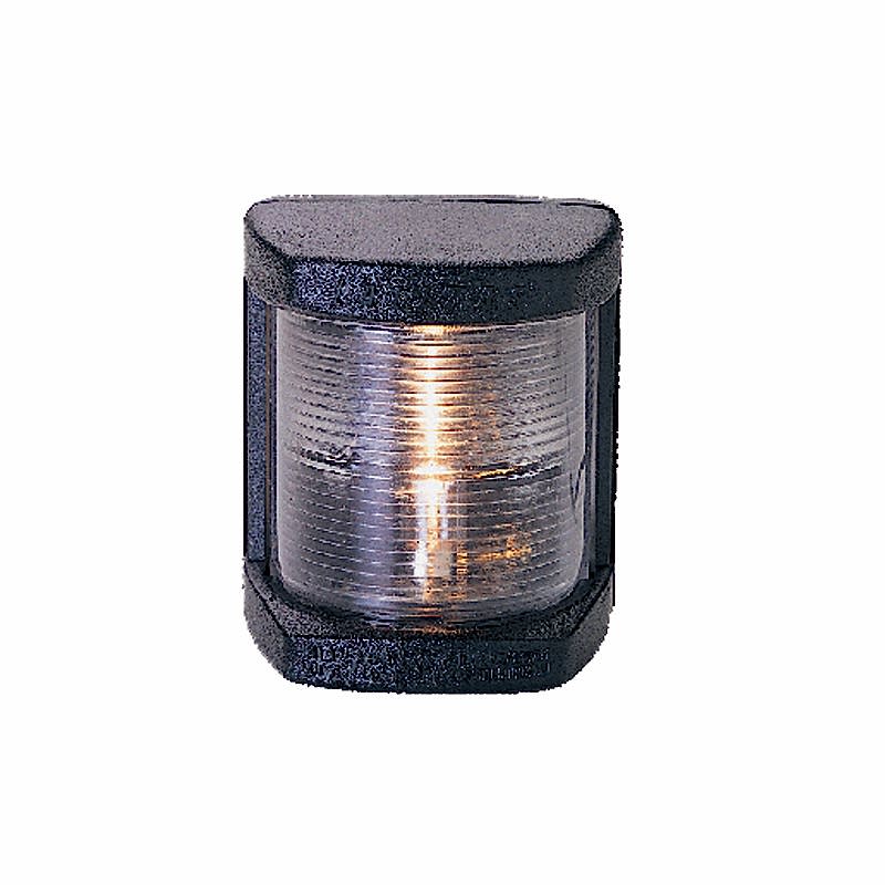 Klasik LED 12 Pruva Feneri 225°, 12-24V, beyaz (Siyah gövde)