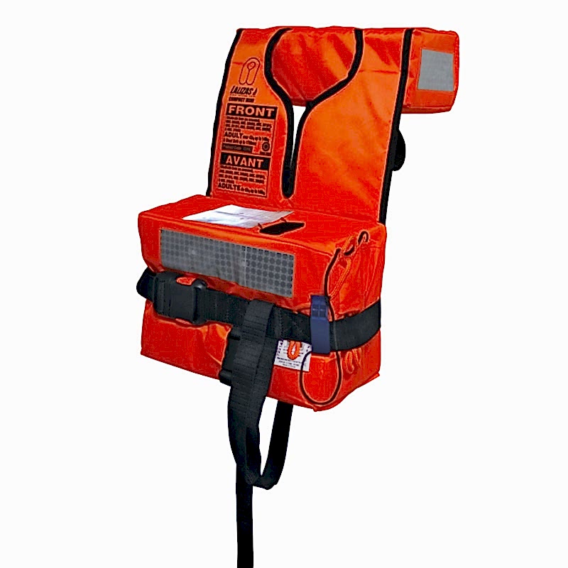 LALIZAS Foam Folding Lifejacket Compact Mini, SOLAS/MED, Child, Orange
