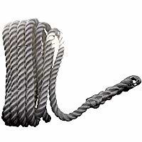CABO Halat – zincirle kull. için , 3 kollu bağlantılı 10mm, Çap 16mm, U 60m, Naylon, Beyaz